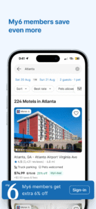 My6 - Book & Save on Motel6 12.1.1