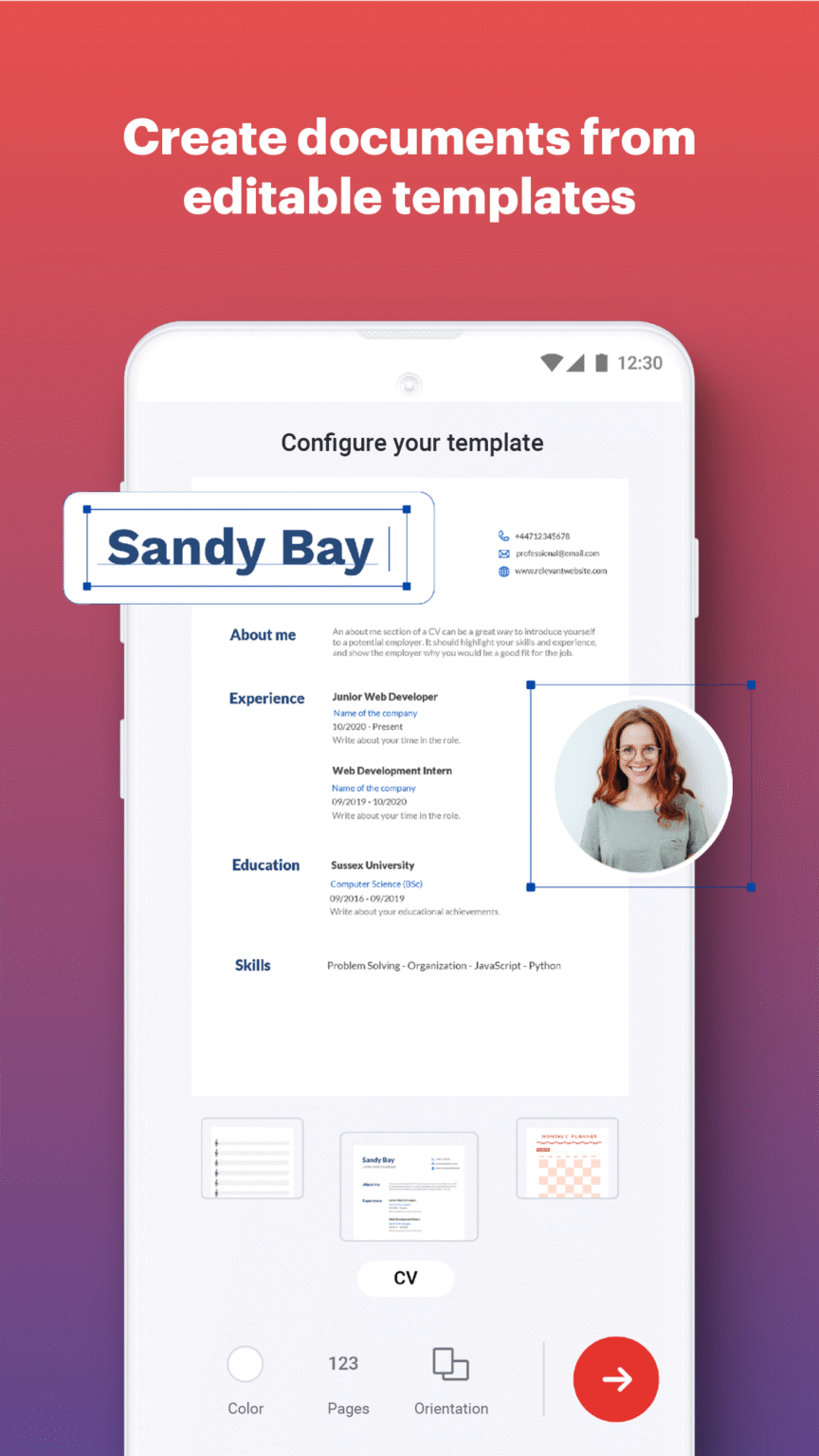 ILOVEPDF PDF EDITOR SCANNER visual data 5