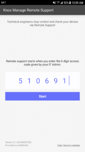 Knox Remote Support 25.07(250807130)