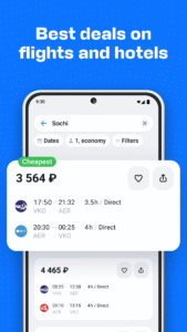 Aviasales — Сheap flights 6.80.0