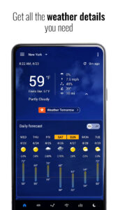 Transparent clock and weather 8.05.17 beta