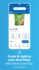 Sam’s Club: Pickup & Delivery 25.8.11