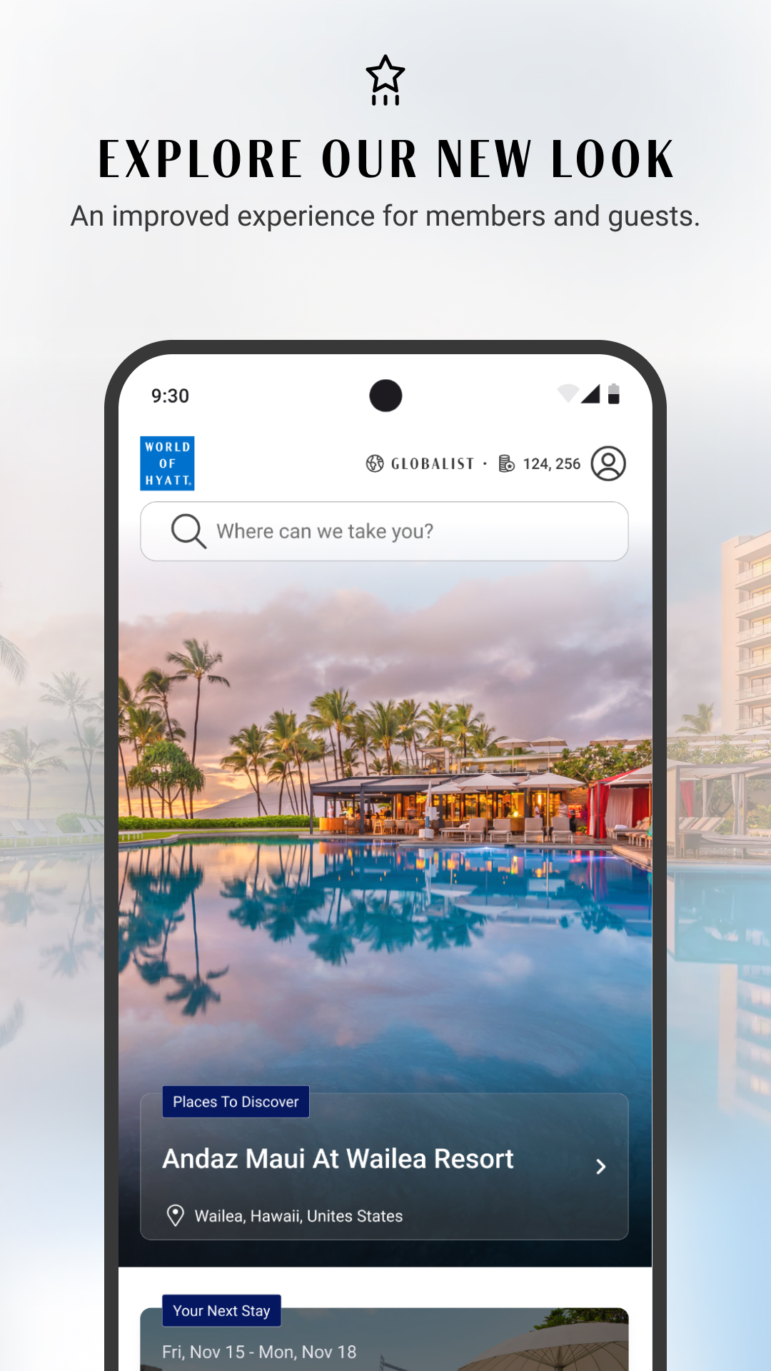 World of Hyatt: Book Hotels 6.8.0 (120-640dpi) (Android 10+) APK ...