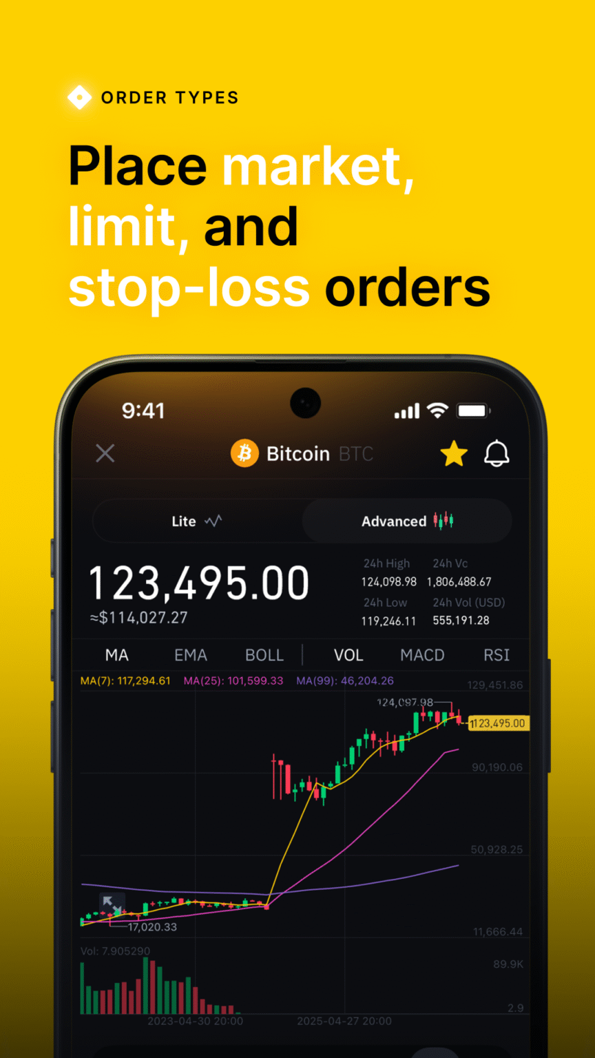 Binance US: Buy BTC DOGE XRP 3 21 3 APK Download by Binance US