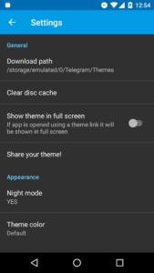 Themes for Telegram 1.6.4 Themes for Telegram 1.6.4