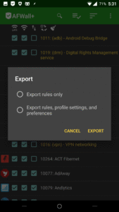 AFWall+ (Android Firewall +) 3.5.3 (noarch) (Android 5.0+)