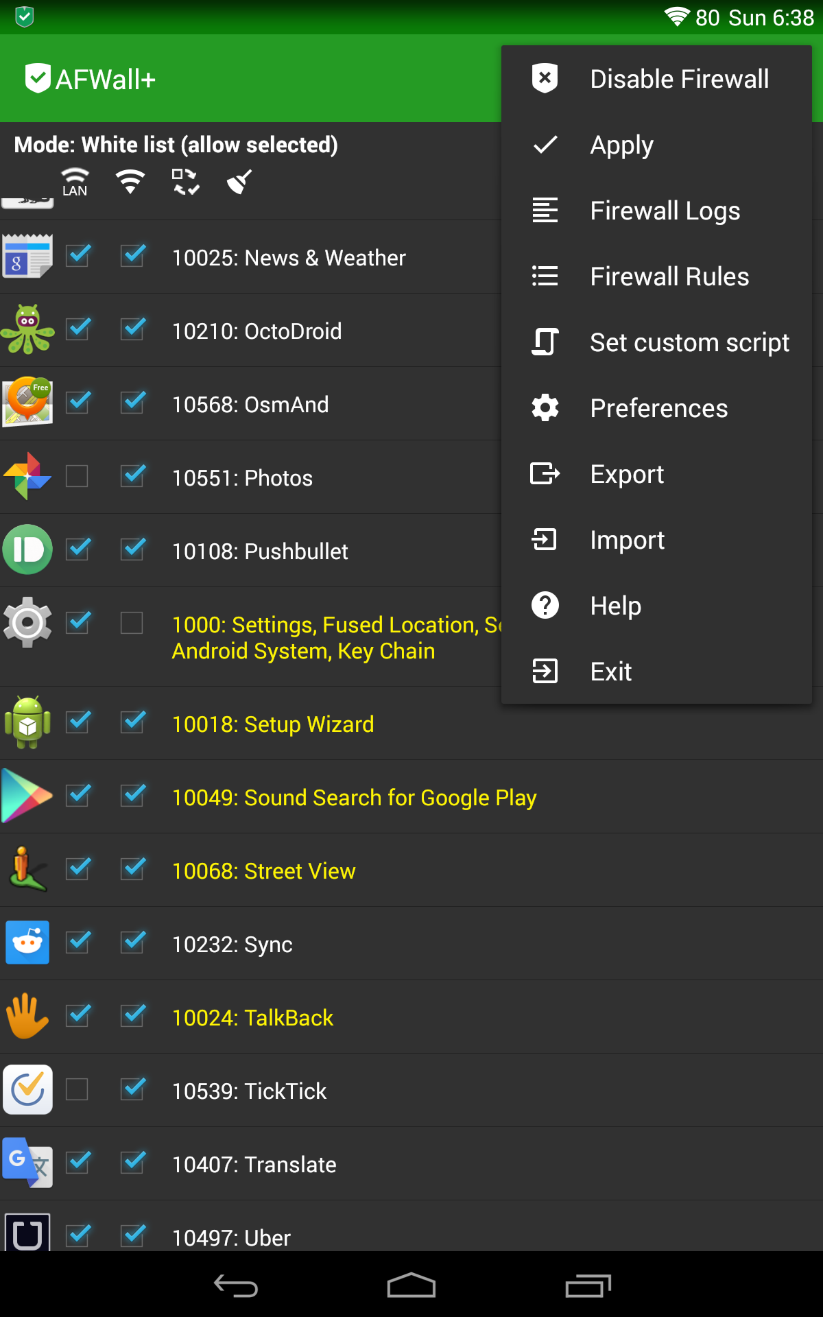 Download AFWall+ (Android Firewall +) APKs for Android - APKMirror