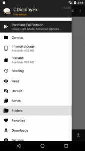 CDisplayEx Comic Reader Lite 1.3.91