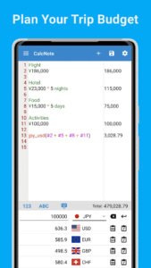 CalcNote - Notepad Calculator 2.21.61