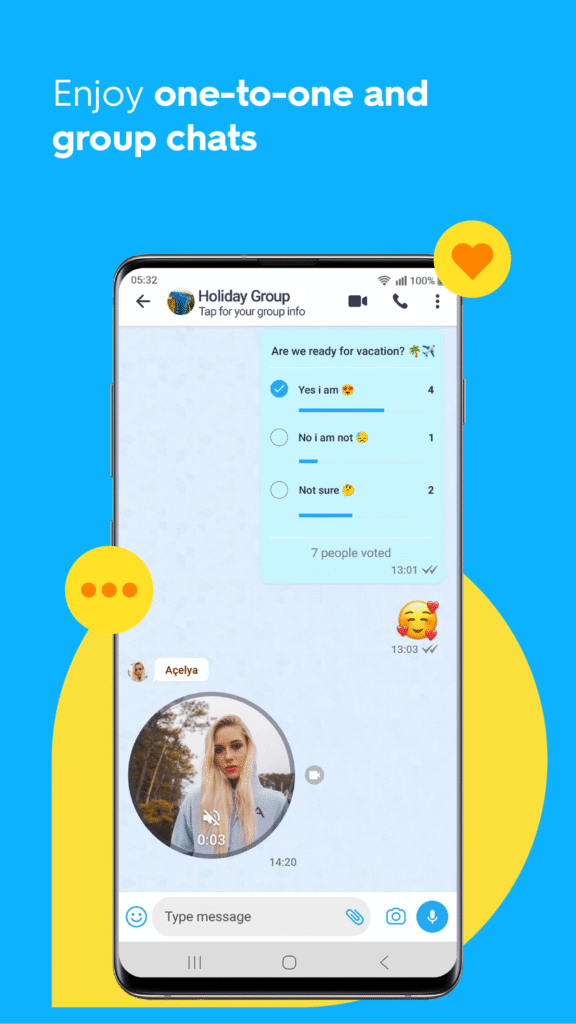 BiP - Messenger, Video Call 4.2.40-HEAD APK Download by Turkcell ...