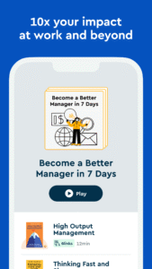 Blinkist: Book Summaries Daily 10.7.2