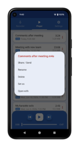 Voice Recorder 3.36 Voice Recorder 3.36