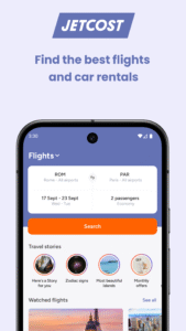 Jetcost: search flights & cars 4.36.0