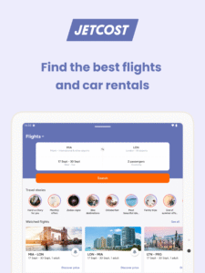Jetcost: search flights & cars 4.36.0