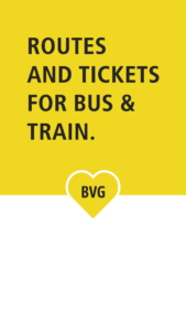 BVG Fahrinfo: Route planner 8.9.6 (192) BVG Fahrinfo: Route planner 8.9.6 (192)