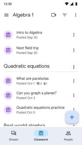 Google Classroom 7.1.061.05.30 (arm-v7a) (nodpi) (Android 4.4+)