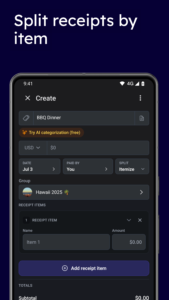 Bill Splitter: SplitMyExpenses 1.2.8 Bill Splitter: SplitMyExpenses 1.2.8