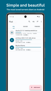 Flud - Torrent Downloader 1.12.0 (120-640dpi) (Android 7.0+)
