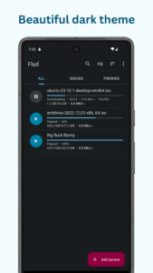 Flud - Torrent Downloader 1.12.0 (120-640dpi) (Android 7.0+)