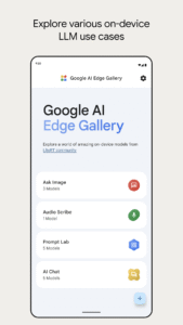 Google AI Edge Gallery 1.0.6 (Early Access)
