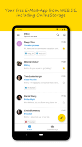 WEB.DE Mail & Cloud 7.18