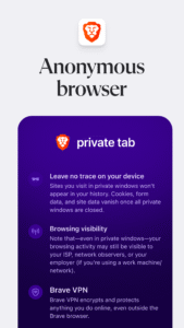 Brave Private Web Browser, VPN 1.0.94