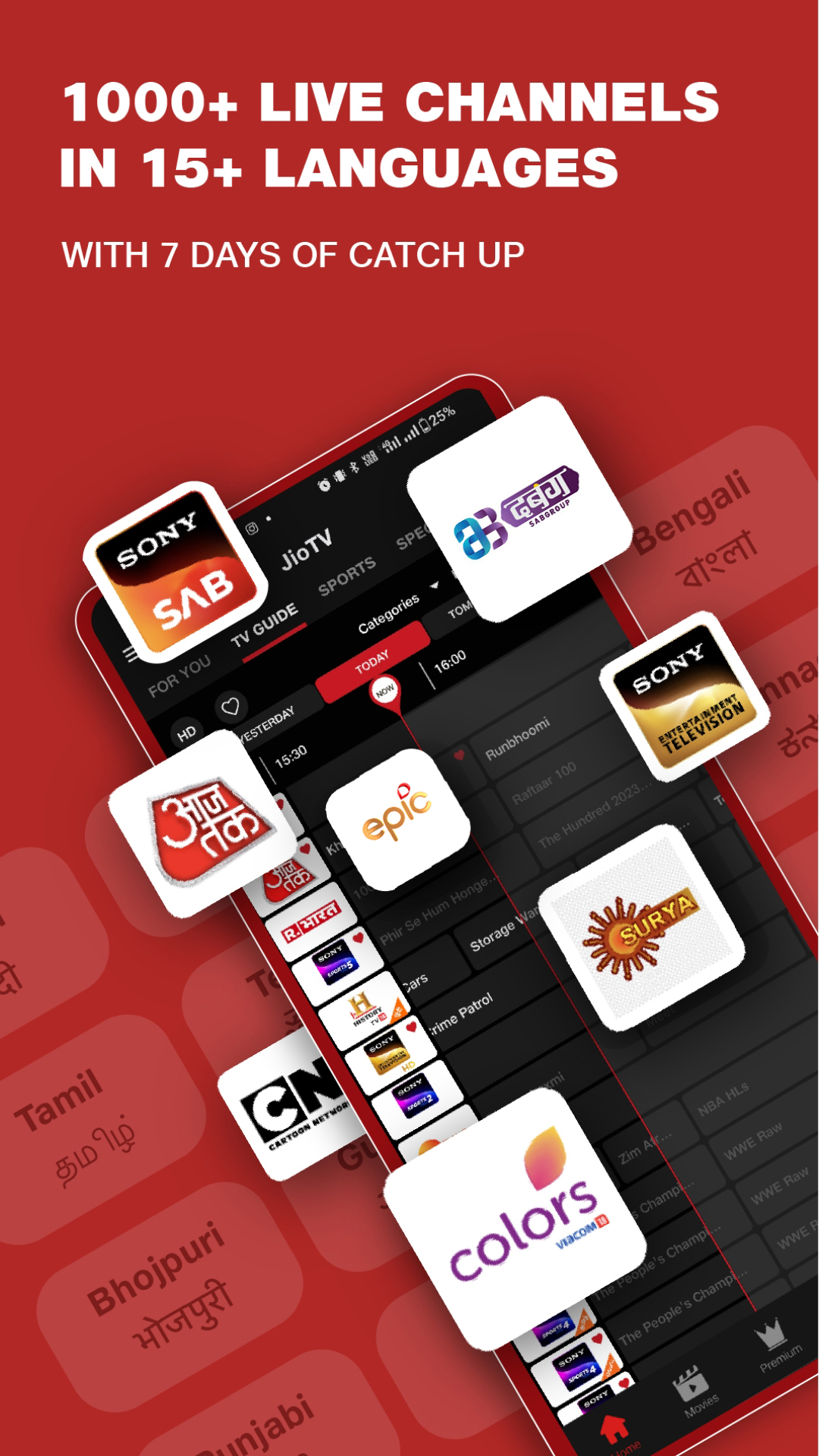 JioTV: Live TV Catch Up OTT 7 1 7 APK Download by Jio Platforms