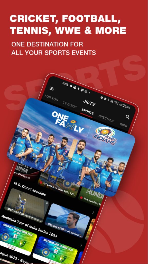 JioTV: Live TV Catch Up OTT 7 1 7 APK Download by Jio Platforms