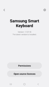 Samsung Smart Keyboard 1.1.01.25