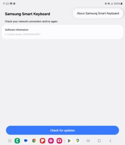 Samsung Smart Keyboard 1.1.01.25