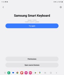 Samsung Smart Keyboard 1.1.01.25