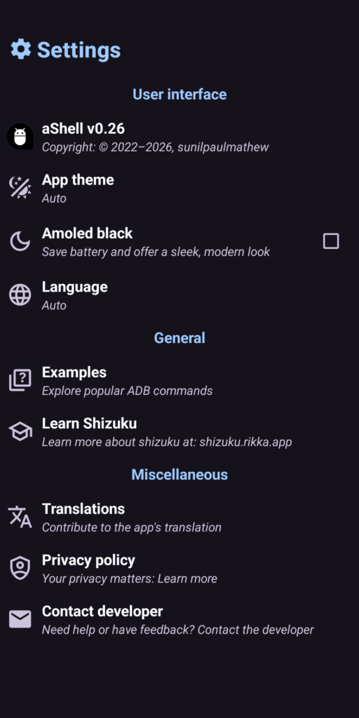 aShell - an ADB shell (f-droid version) v0.12 APK Download by ...