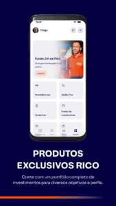 Rico: só vantagem pra investir 4.135.3