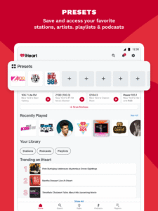 iHeart: Music, Radio, Podcasts (Android Automotive) 10.14.0