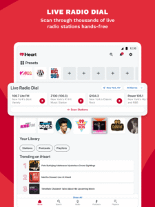 iHeart: Music, Radio, Podcasts (Android Automotive) 10.14.0