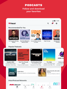 iHeart: Music, Radio, Podcasts (Android Automotive) 10.14.0
