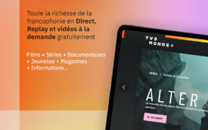 TV5MONDEplus, streaming 3.0.0
