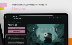 TV5MONDEplus, streaming 3.0.0