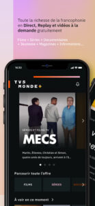 TV5MONDEplus, streaming 3.0.0