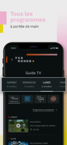 TV5MONDEplus, streaming 3.0.0