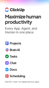 ClickUp: Tasks, Chat, Docs, AI 4.3.4 ClickUp: Tasks, Chat, Docs, AI 4.3.4