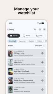 Cinexplore: TV & Movie Tracker 4.0.4