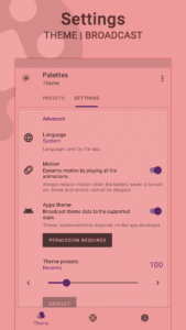 Palettes | Theme Manager 16.0.3