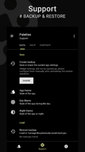 Palettes | Theme Manager 16.0.3