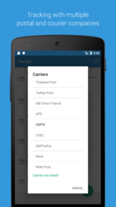Parcels: Track Online Orders 3.0.11 Parcels: Track Online Orders 3.0.11