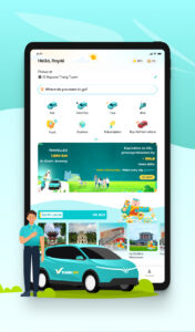 Xanh SM: Book EV rides 4.14.2