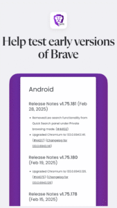Brave Nightly 1.30.6 (arm-v7a) (Android 7.0+)