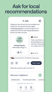 Nextdoor: Neighborhood network 4.176.8 (arm64-v8a) (480-640dpi) (Android 7.0+)