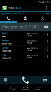 MizuDroid SIP VOIP Softphone 4.4.6