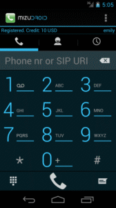 MizuDroid SIP VOIP Softphone 4.4.6